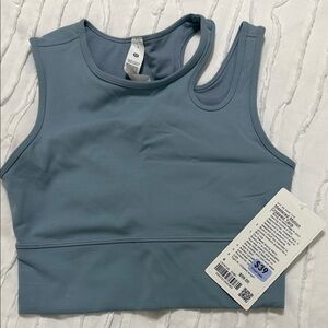 Lululemon Mastered motion cropped tank